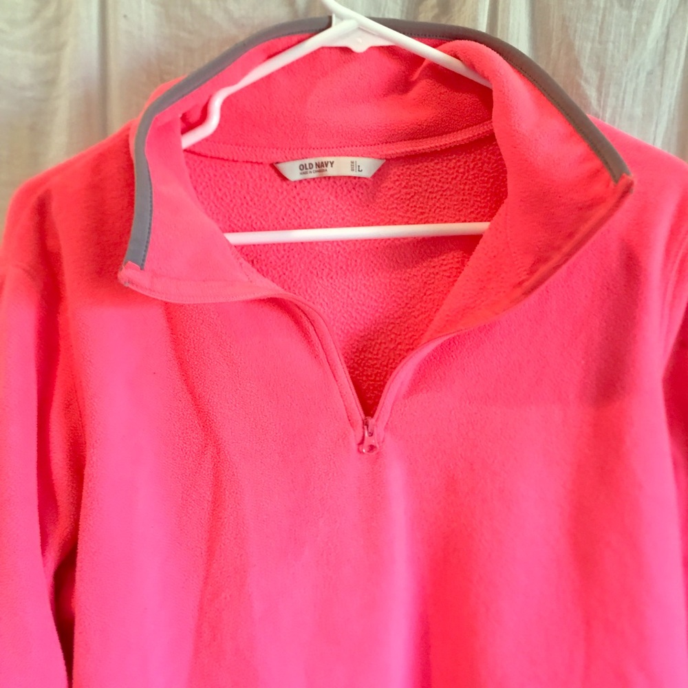 Old Navy Pink Fleece Sweater